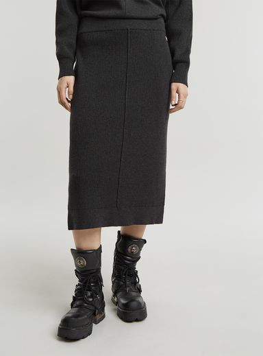 Pencil Knit Skirt